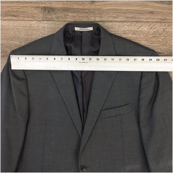 Joseph Abboud Mens Blazer Sport Coat Two Button Jacket Wool 44R Casual Suits USA - Picture 9 of 13